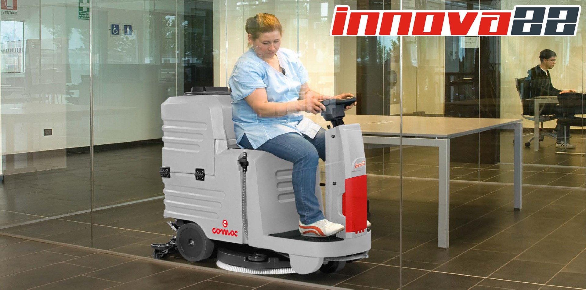 Innova 22B駕駛式洗地機,潔臣士科邁柯洗地機 Innova 22B駕駛式洗地機,潔臣士科邁柯洗地機